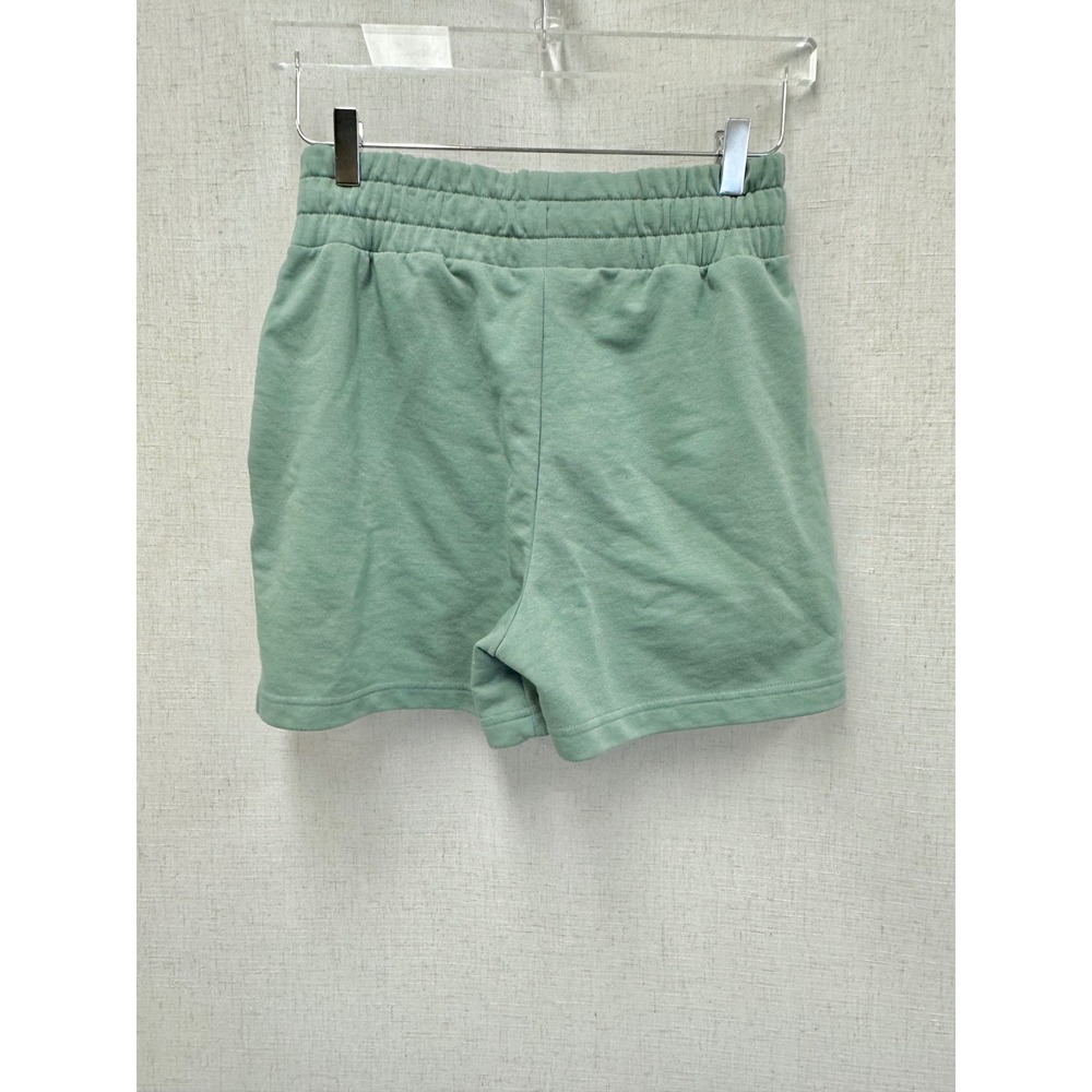Women's Best Comfort Shorts Cotton Blend Solid Pastel Sage Green Size Medium - Picture 4 of 14